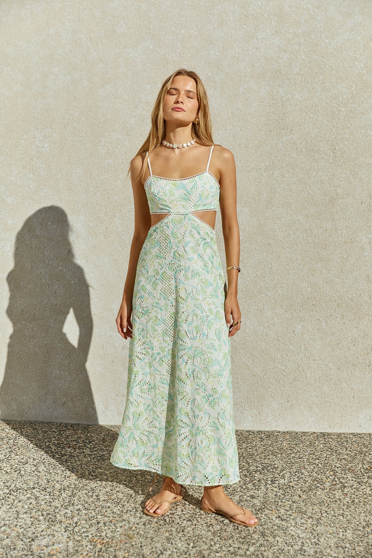 Zahara Maxi Dress Green