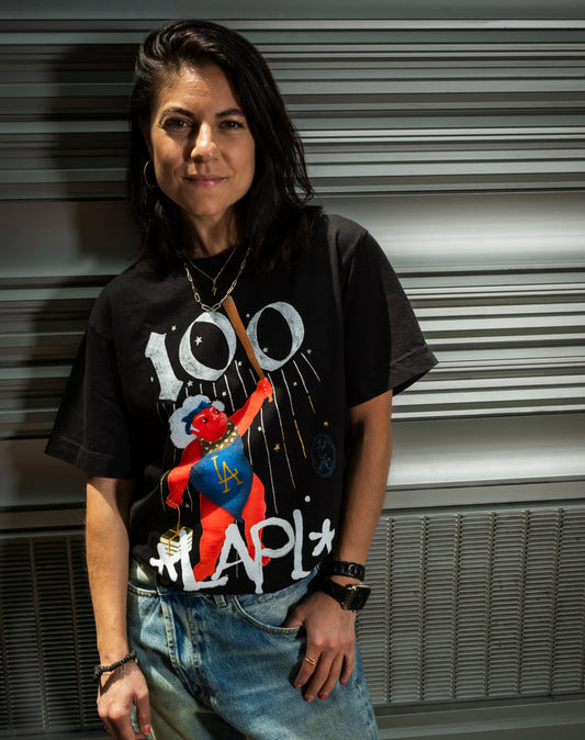 100 Years L.A. Central Library by Gajin Fujita T-Shirt