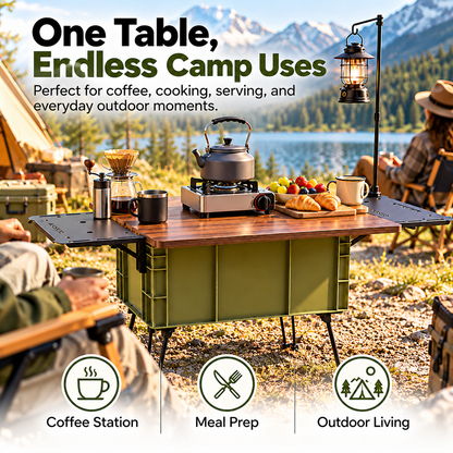 Portable Multifunctional Outdoor Table