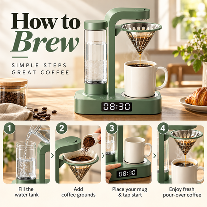 American-style automatic drip coffee maker