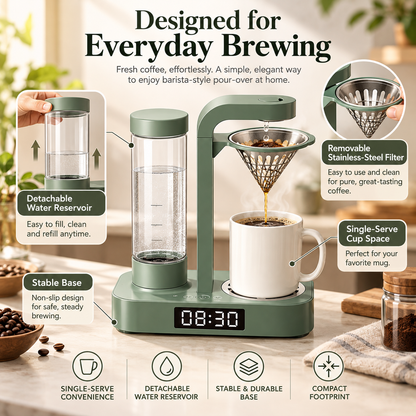 American-style automatic drip coffee maker
