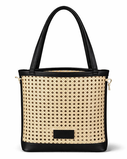 Black Sleek Everyday Handbag for Women