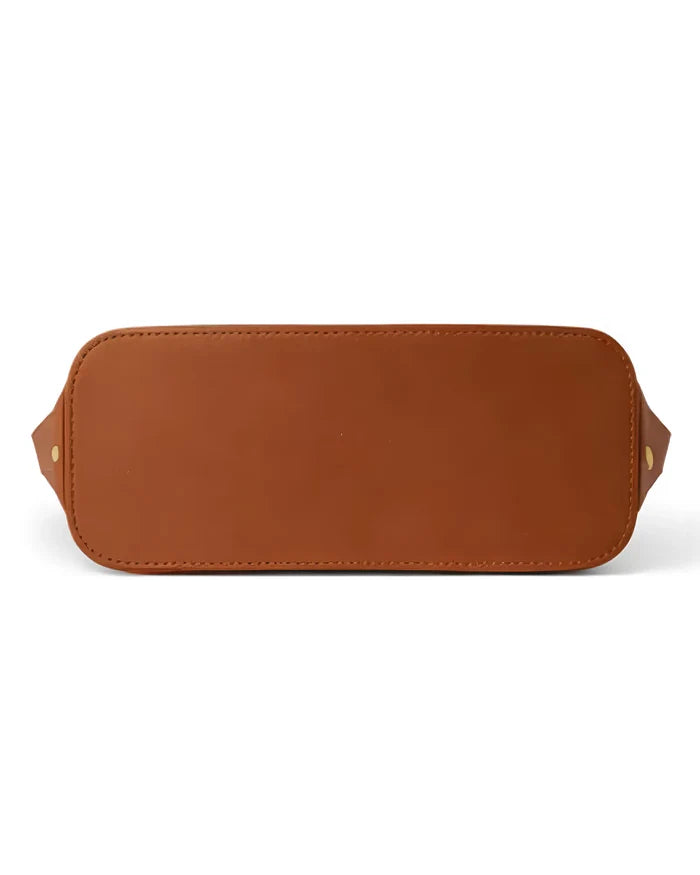 Brown Sleek Everyday Handbag for Women