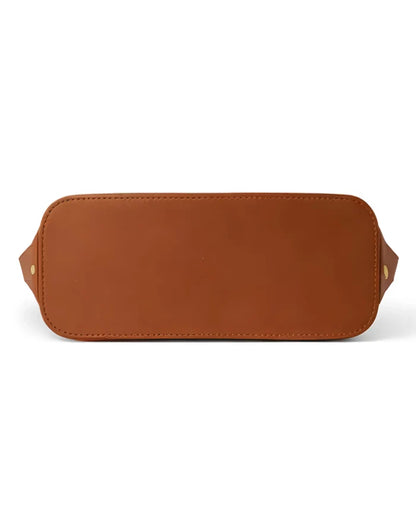 Brown Sleek Everyday Handbag for Women