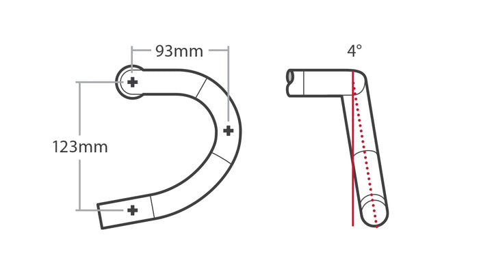 Elite IsoZone VR-CF Road Handlebars