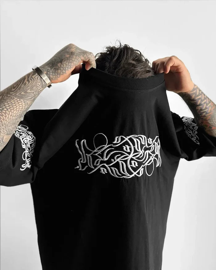 High Quality Oversized Embroidered T-Shirt