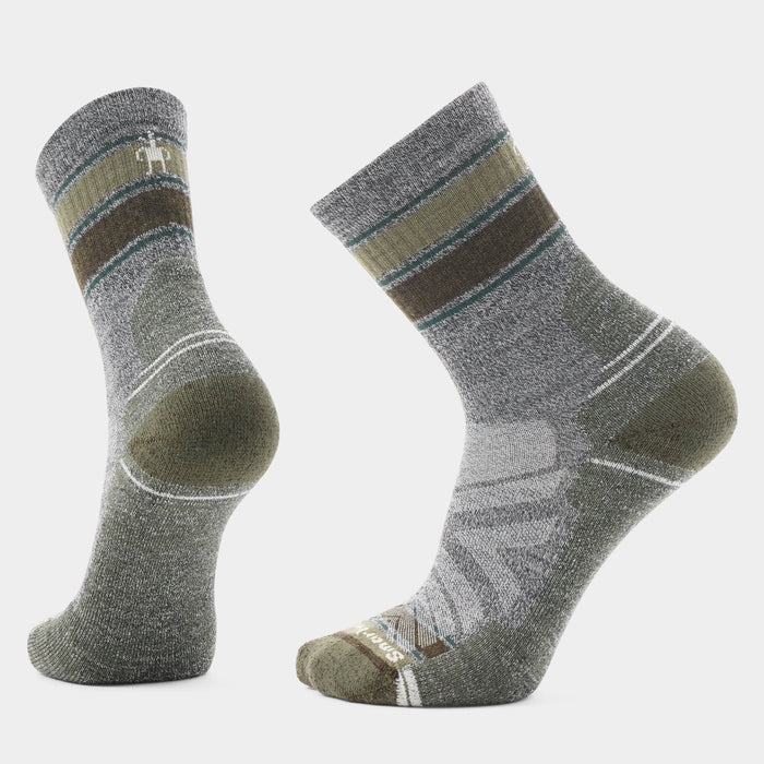 Hike Striped Mid Crew Socks - Gallery 3